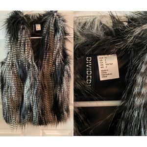 Size 2 faux fur vest